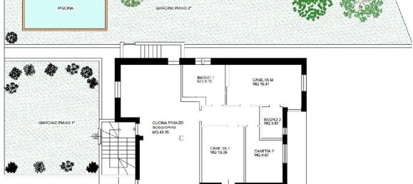 Apartamento de 4 divisões em Bagnatica, Italy N.º 134953 22