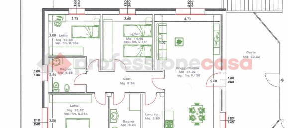 4-salle Appartement à Veronella, Italy No. 40272 10