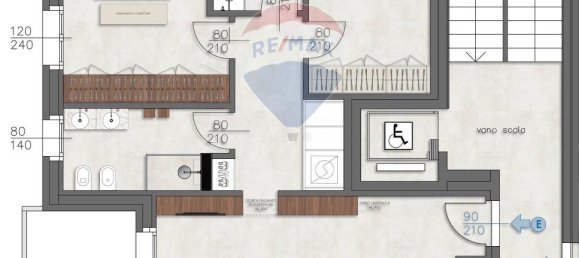 3 rooms Apartment in Vimercate, Italy No. 12808 13