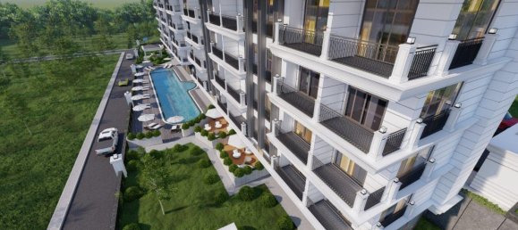 Пентхаус с 2 комнатами в Аланья, Турция № 29826 3