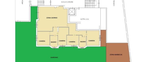 Квартира с 5 комнатами в Маджента, Италия № 230053 16