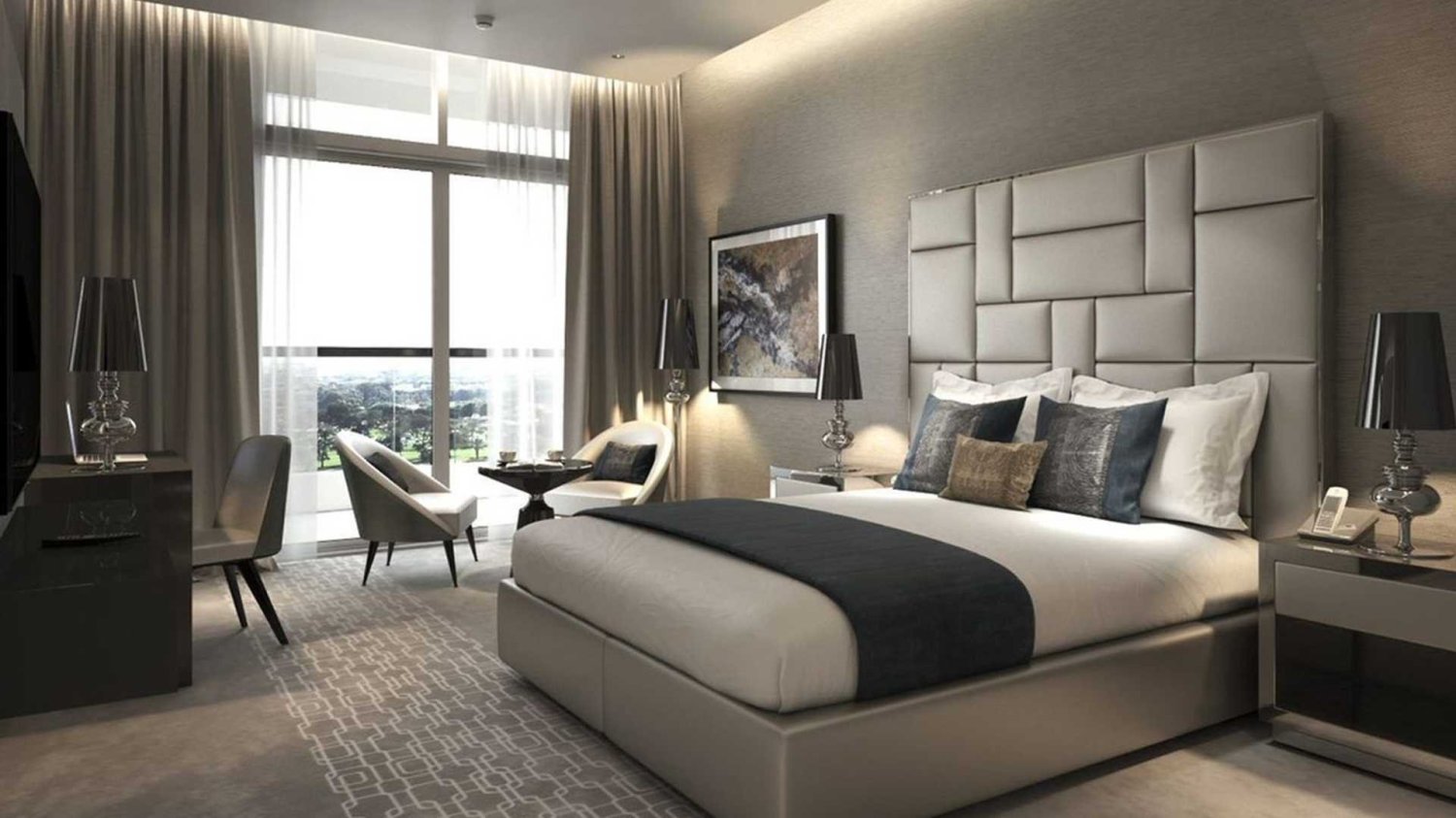 Apartamento T2 em GOLF GREENS TOWER 2, Dubai, UAE N.º 61519