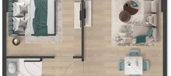 1 chambre Appartement à Al Marjan Island, UAE No. 96124 22