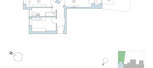 1 Schlafzimmer Wohnung in Pankow, Germany, Nr. 89905 15