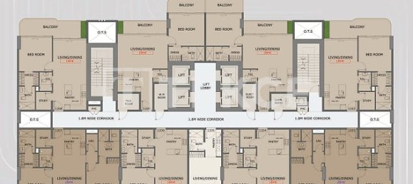 Apartamento T1 em Jumeirah Village Circle, UAE N.º 177557 15