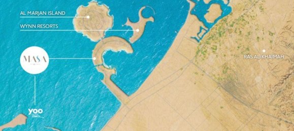 Apartamento T2 em Al Marjan Island, UAE N.º 106639 5