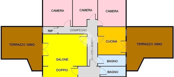 Apartamento T6 em Palermo, Italy N.º 336271 10