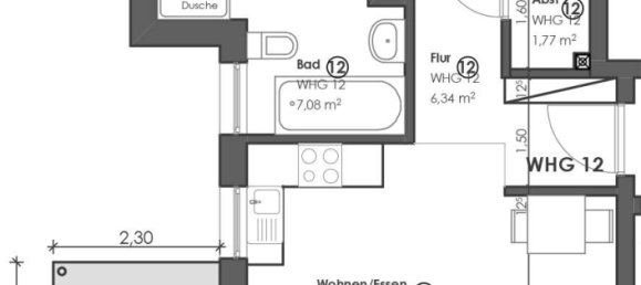 1 chambre Appartement à Braunschweig, Germany No. 69245 7