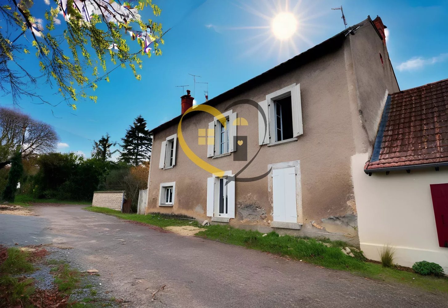 7غرفة منزل في Nohant-en-Gout, France رقم 46386