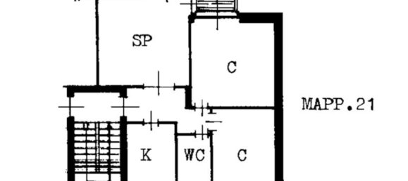 3 rooms Apartment in Carnate, Italy No. 99515 21