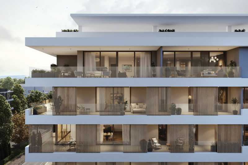 Пентхаус с 4 спальнями в Никосия, Кипр № 14872