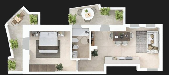 1 bedroom Apartment in Rome, Italy No. 336676 3