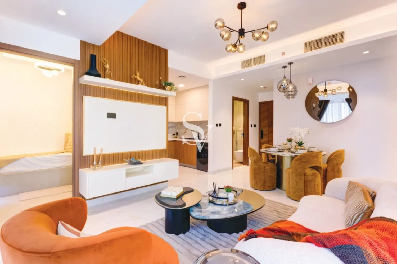 2 dormitorios apartamento en venta en Nadd Al Hammar, Dubai, UAE № 188573