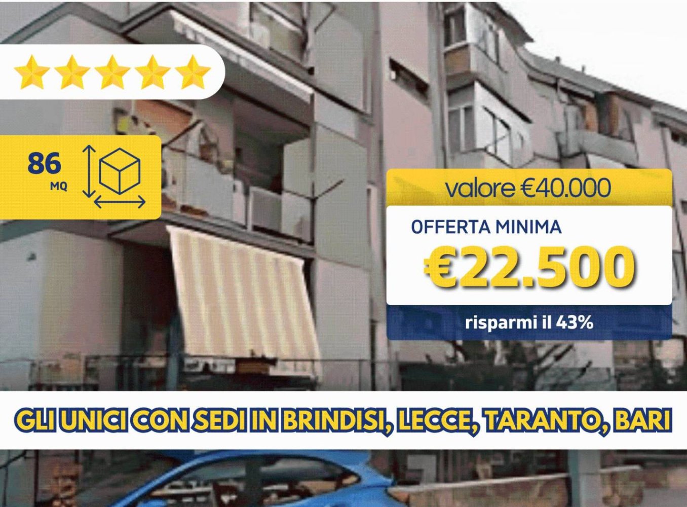 2 غرف نوم شقة في Taranto, Italy رقم 291367