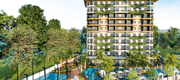 Apartamento 1+1 em Avsallar, Turkey N.º 31246 2