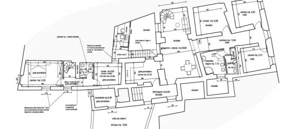 11 rooms House in Villanova d'Albenga, Italy No. 232643 13