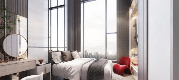 Кондоминиум  с 1 спальней в Бангкок, Таиланд № 12087 2