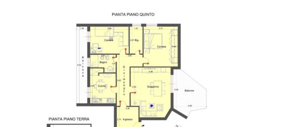Apartamento de 3 habitaciónes en Bari, Italy No. 29082 27