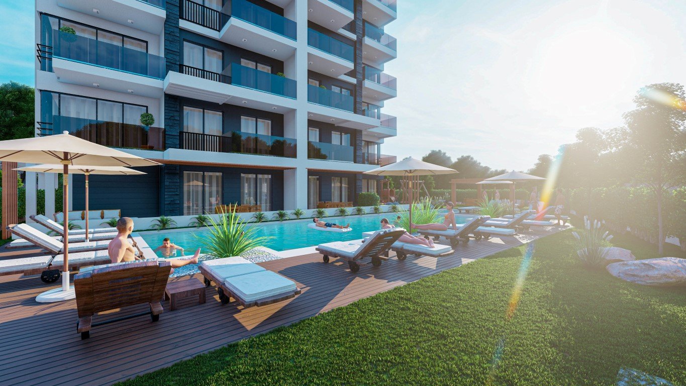 Apartment 1+1 in Alanya, Turkey No. 11828