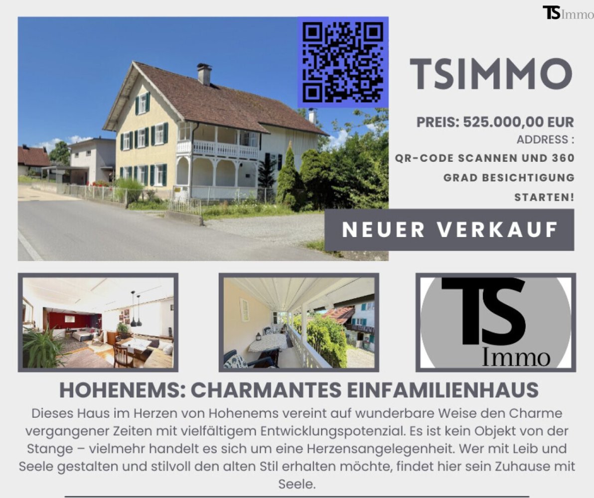 5 rooms House in Hohenems, Austria No. 193082