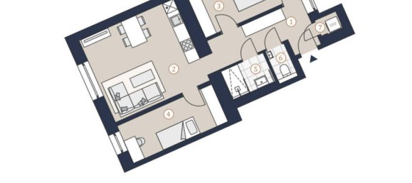 3-Zimmer Wohnung in Wien, Austria, Nr. 55602 6