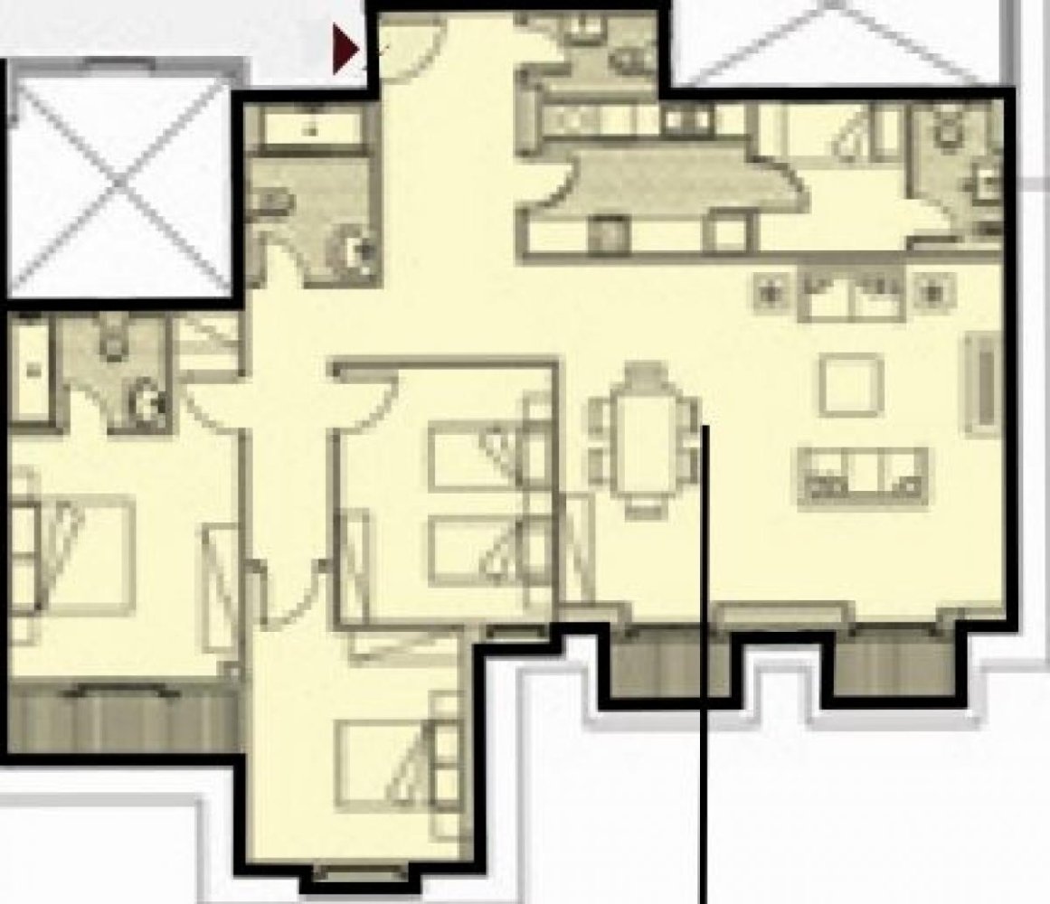 3 bedrooms Condo in El Alamein, Egypt No. 1005