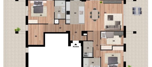 3 bedrooms Apartment in Vallirana, Spain No. 27609 15