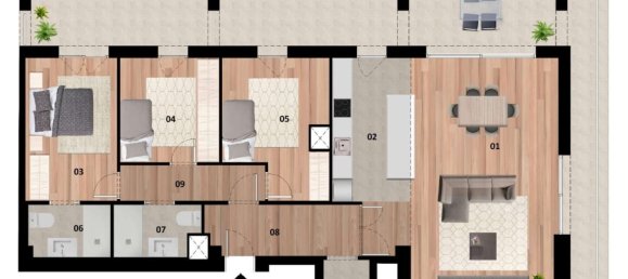 3 bedrooms Apartment in Vallirana, Spain No. 27609 13