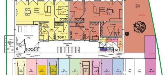 Ático de 3 habitaciónes en Hohenems, Austria No. 123727 23