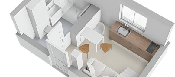 Apartamento T1 em Toulouse, France N.º 197451 5