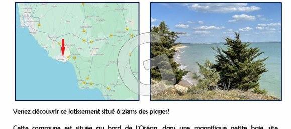  قطعة أرض في Saint-Vincent-sur-Jard, France رقم 282472 2