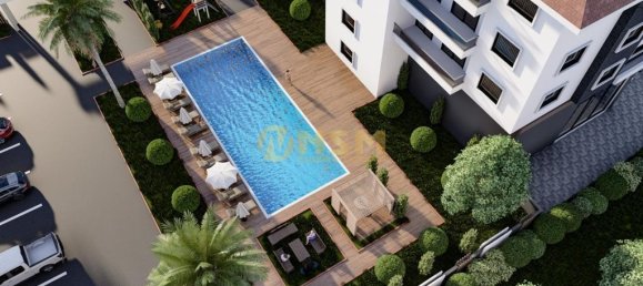 Apartamento 1+1 em Alanya, Turkey N.º 9456 5
