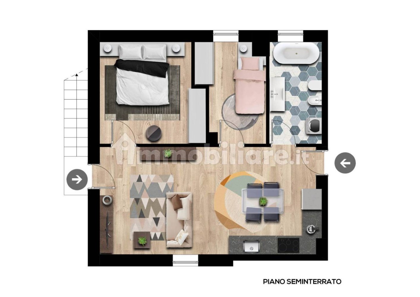 Apartamento T2 em Arenzano, Italy N.º 132185