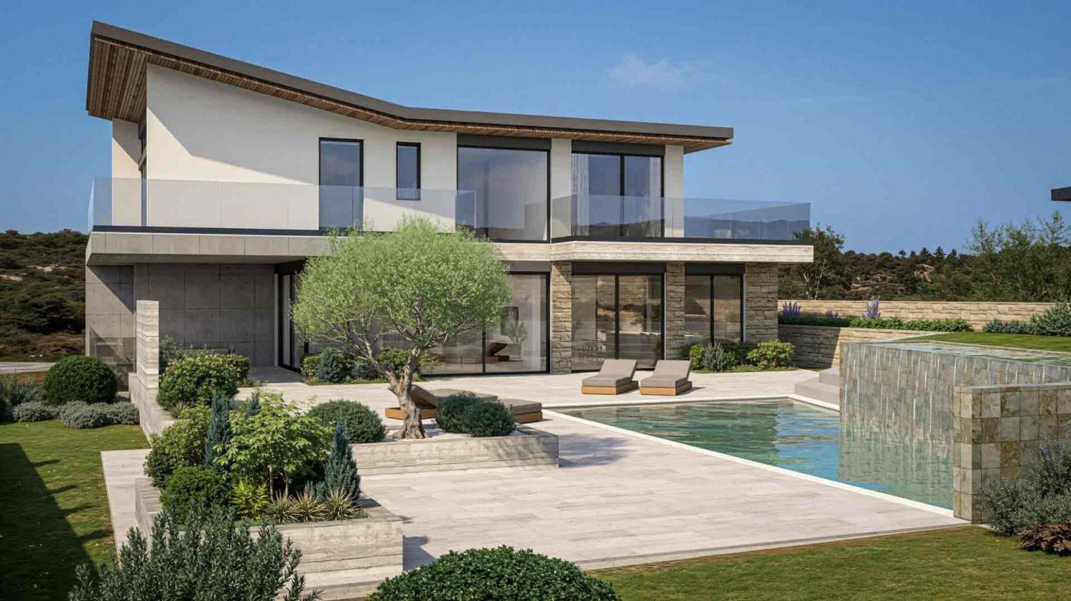 4 غرف نوم فيلا في Kouklia, Cyprus رقم 31380