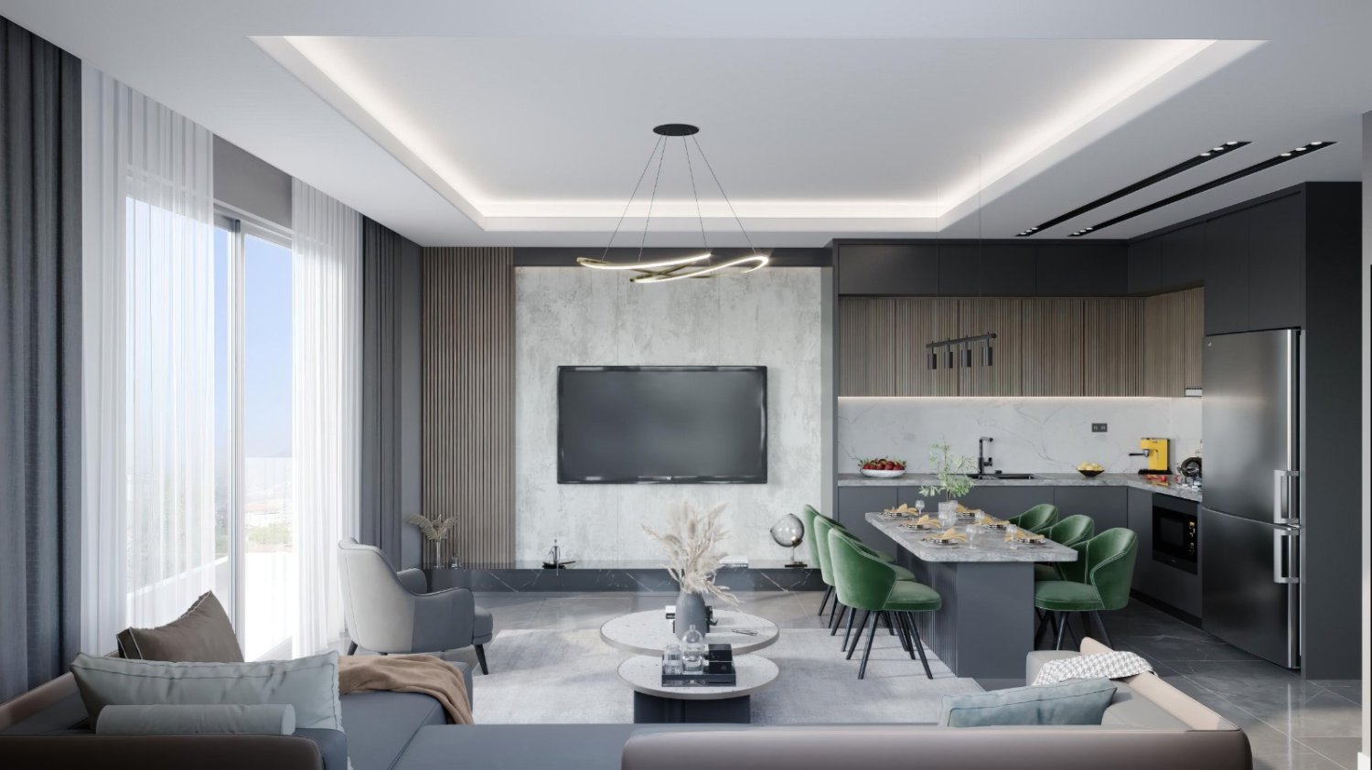 Penthouse 2+1 in Alanya, Turkey No. 16659