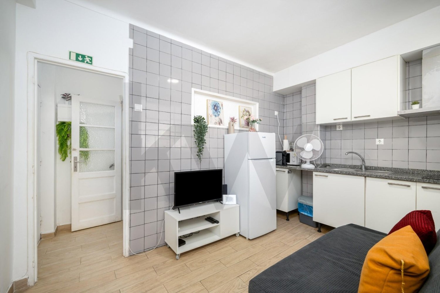 Apartamento de 1 dormitorio en Vila Nova de Gaia, Portugal No. 266881