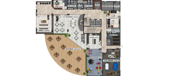 Apartment 1+1 in Konakli, Turkey No. 3589 29