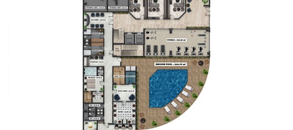 Apartment 1+1 in Konakli, Turkey No. 3589 28
