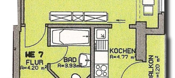 Apartamento de 1 dormitorio en Zwickau, Germany No. 221119 2