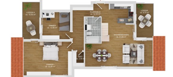 Duplex T4 em Waldshut, Germany N.º 303149 30