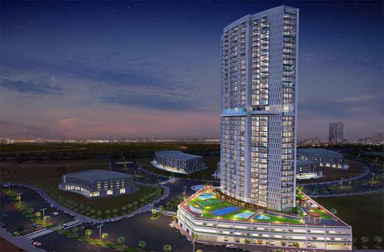 Wohnung in MIRACLZ TOWER, Arjan, UAE 400m², Nr. 116249