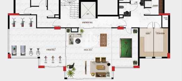 Wohnung 1+1 in Oba, Turkey, Nr. 4037 18