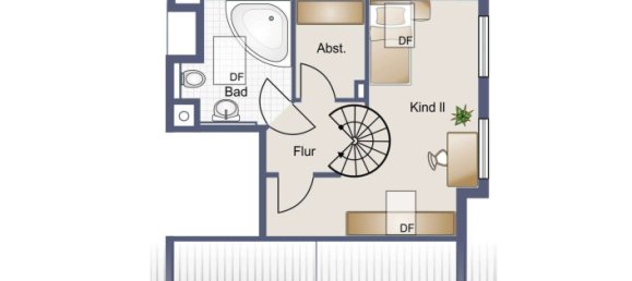 4غرفة منزل ذو طابقين في Calw, Germany رقم 76756 21