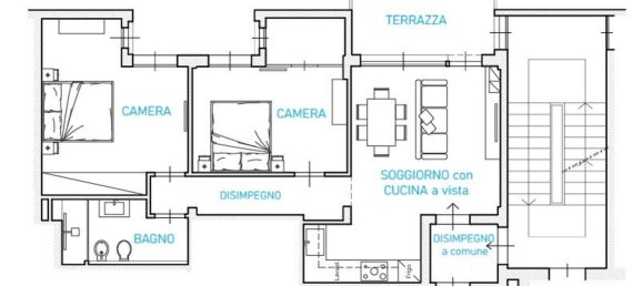 3 غرف نوم شقة في Florence, Italy رقم 373930 9