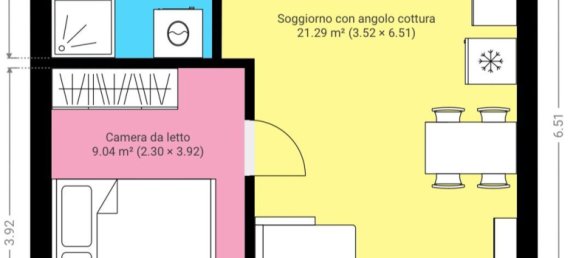 2-salle Appartement à Rome, Italy No. 30458 14