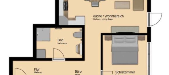 1 bedroom Apartment in Munich, Germany No. 266939 17