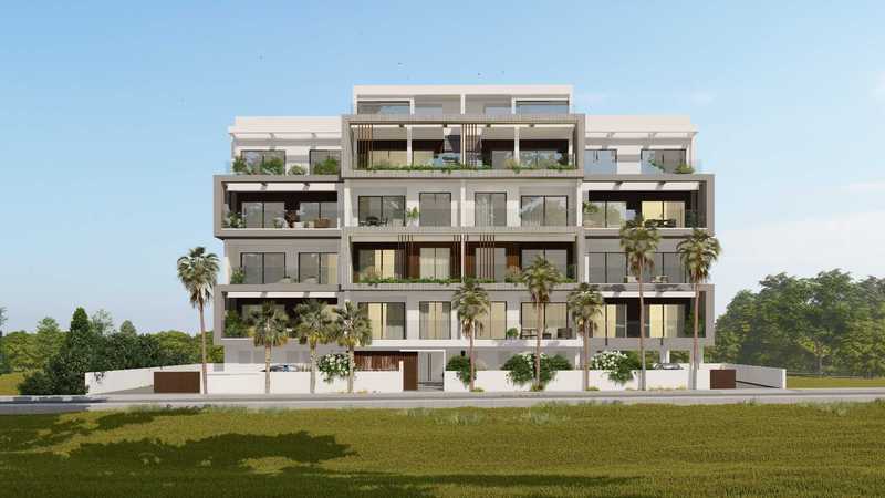 3 غرف نوم بانتهاوس في Agios Athanasios, Cyprus رقم 11156