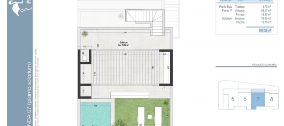 Бунгало с 3 спальнями в Мурсия, Испания № 283739 13