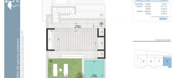 Бунгало с 3 спальнями в Мурсия, Испания № 283739 15