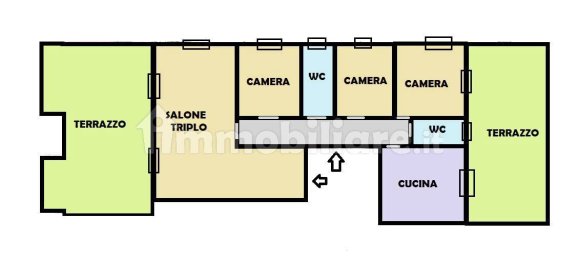 3 Schlafzimmer Penthouse in Casoria, Italy, Nr. 203568 17